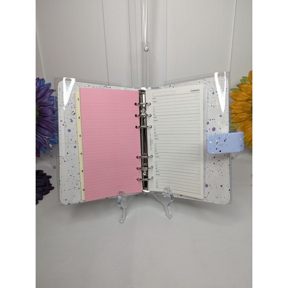 Filofax Personal Patterns Organizer 2026 - Expressions, Blue - Picture 11 of 12